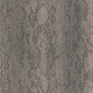 NEW Schumacher Cody Snakeskin Wallpaper 5006232 Smoke MSRP $329.98